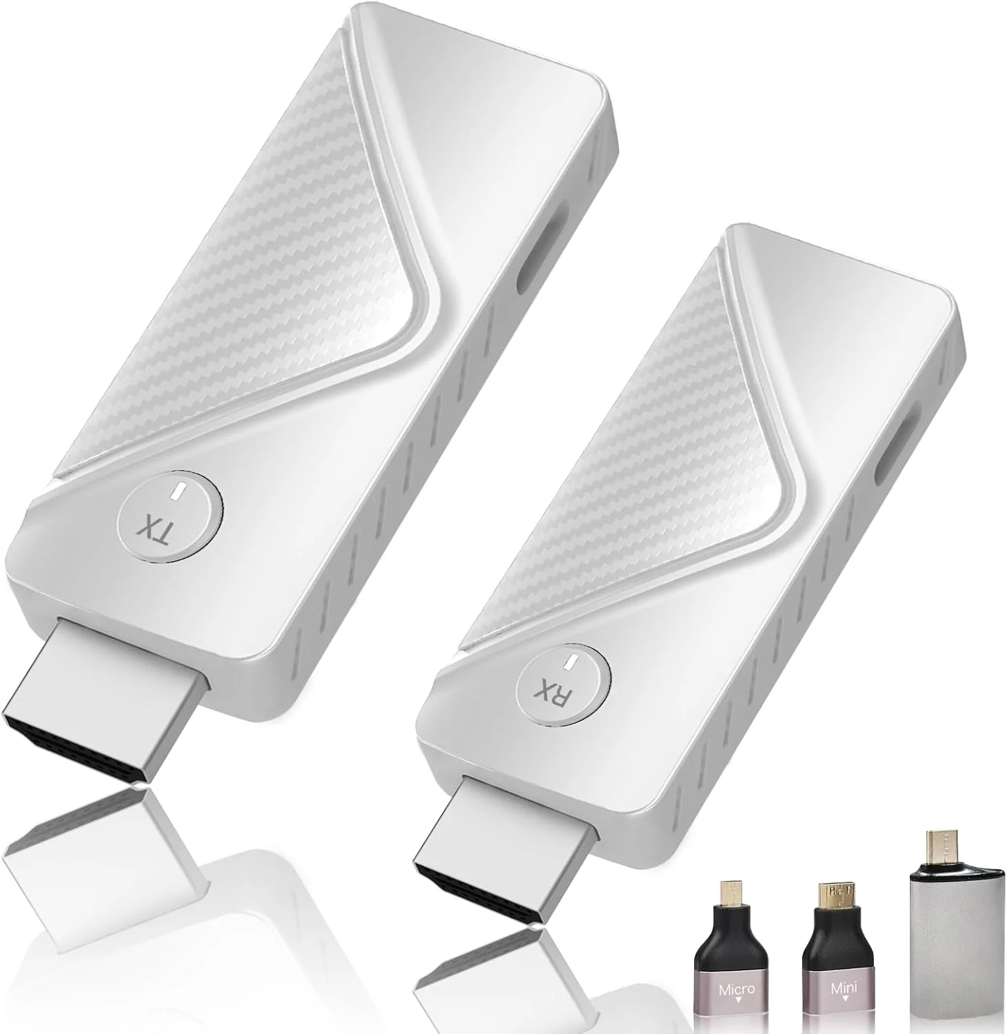 فرستنده و گیرنده HDMI بیسیم، ورودی رمزگشایی 4K خروجی 1080P پشتیبانی از 2.4/5G، قابل حمل Plug & Play با آداپتور، فرستنده HDMI بیسیم 50 متری برای پخش ویدیو لپتاپ/رایانه شخصی/جعبه تلویزیون فرستنده و گیرنده HDMI بیسیم، ورودی رمزگشایی 4K خروجی 1080P پشتیبانی از 2.4/5G، قابل حمل Plug & Play با آداپتور، فرستنده HDMI بیسیم 50 متری برای پخش ویدیو لپتاپ/رایانه شخصی/جعبه تلویزیون