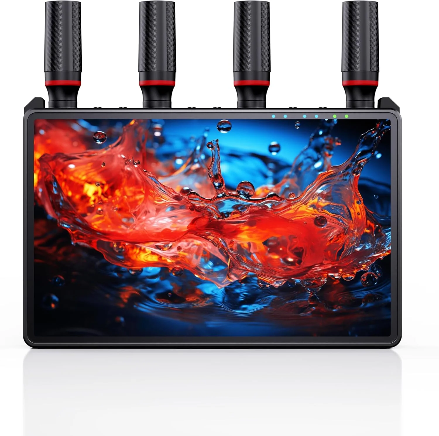 فرستنده و گیرنده ویدیویی بی سیم برای مانیتور دوربین، مانیتور قابل حمل 7 اینچی صفحه نمایش مینی HDMI 2.4G/5G، ورودی 4K HDMI / خروجی 1080P، پخش ویدیو از جعبه تلویزیون کوچک/رایانه شخصی، مانیتور کوچک 1312 فوت فرستنده و گیرنده ویدیویی بی سیم برای مانیتور دوربین، مانیتور قابل حمل 7 اینچی صفحه نمایش مینی HDMI 2.4G/5G، ورودی 4K HDMI / خروجی 1080P، پخش ویدیو از جعبه تلویزیون کوچک/رایانه شخصی، مانیتور کوچک 1312 فوت