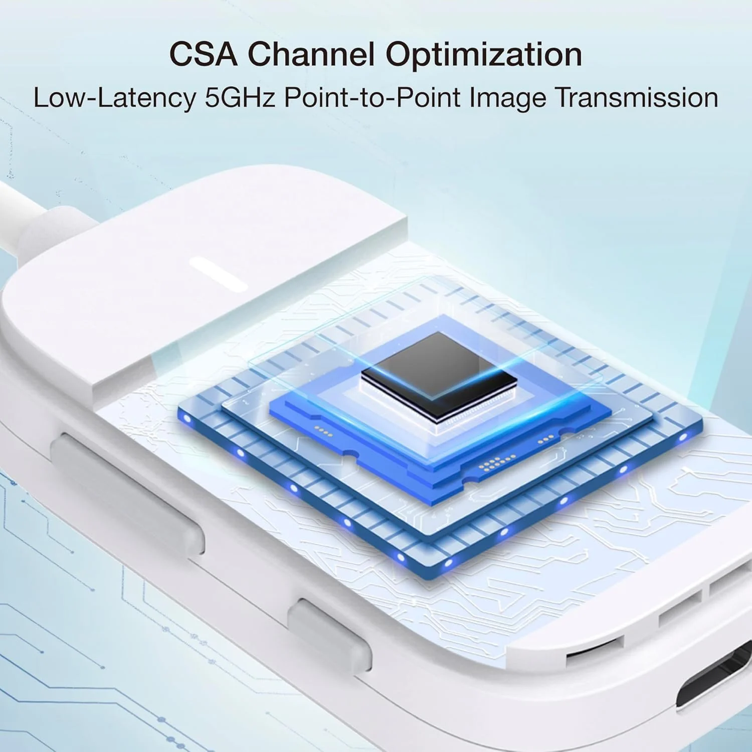فرستنده و گیرنده HDMI بی سیم EZCast، 4K 30Hz، انعکاس و گسترش صفحه نمایش برای لپ تاپ/کامپیوتر/PS5، برد 30 متر فرستنده و گیرنده HDMI بی سیم EZCast، 4K 30Hz، انعکاس و گسترش صفحه نمایش برای لپ تاپ/کامپیوتر/PS5، برد 30 متر