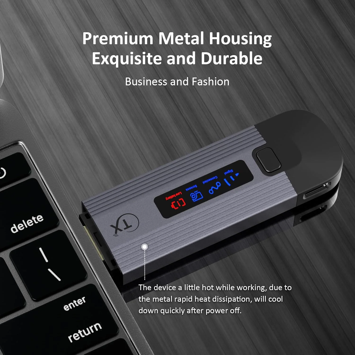 فرستنده و گیرنده HDMI بی سیم، توسعه دهنده HDMI بی سیم قابل حمل با صفحه نمایش LED، انتقال بی سیم ویدیو به مانیتور/تلویزیون از رایانه شخصی/لپ تاپ/دوربین فرستنده و گیرنده HDMI بی سیم، توسعه دهنده HDMI بی سیم قابل حمل با صفحه نمایش LED، انتقال بی سیم ویدیو به مانیتور/تلویزیون از رایانه شخصی/لپ تاپ/دوربین