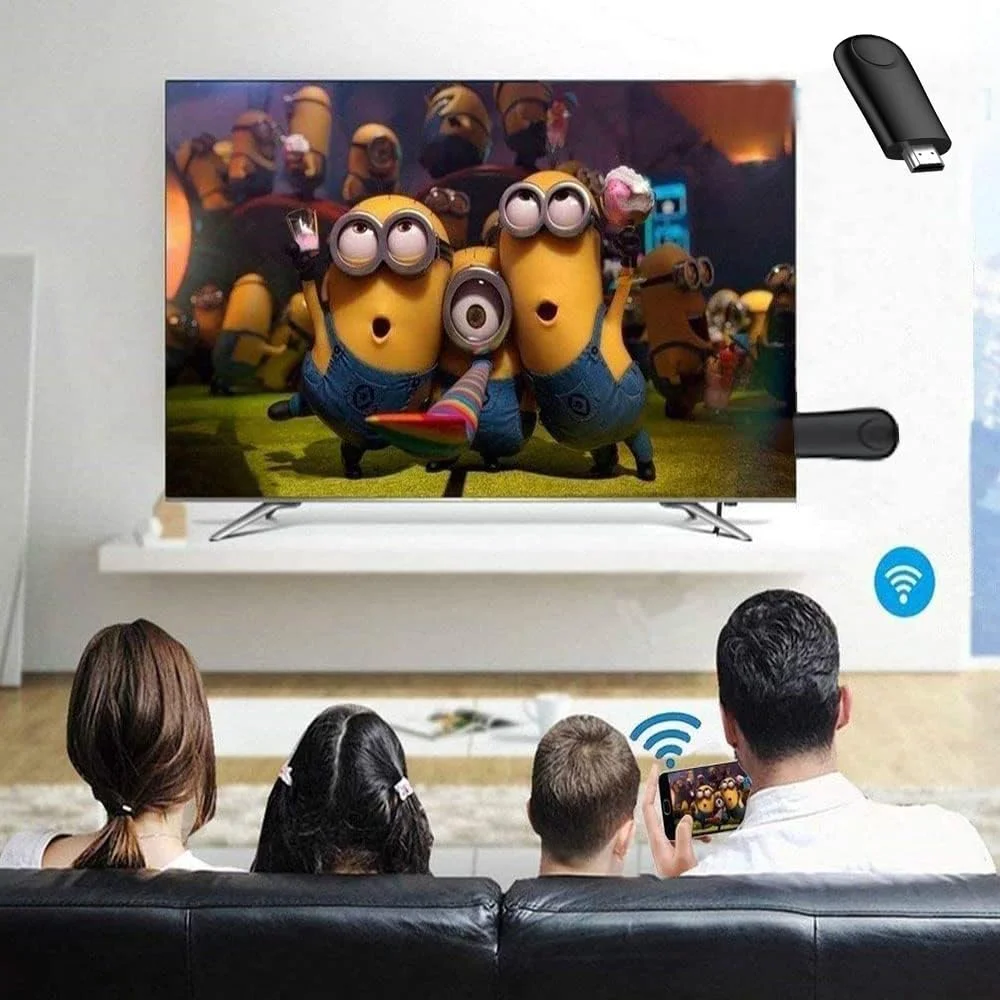 فرستنده و گیرنده بیسیم HDMI، آداپتور نمایشگر بیسیم، آداپتور انتقال تصویر 1080P برای آیفون/آیپد/اندروید/iOS/ویندوز/کامپیوتر به تلویزیون HD/مانیتور/پروژکتور فرستنده و گیرنده بیسیم HDMI، آداپتور نمایشگر بیسیم، آداپتور انتقال تصویر 1080P برای آیفون/آیپد/اندروید/iOS/ویندوز/کامپیوتر به تلویزیون HD/مانیتور/پروژکتور