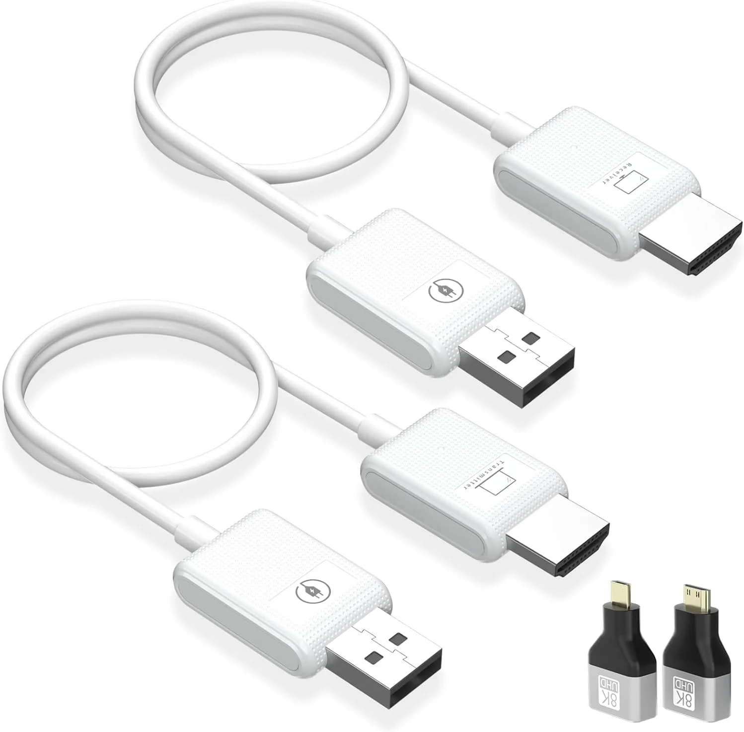 فرستنده و گیرنده HDMI بی سیم با برد بلند 120 متری، 4 کانال قابل تنظیم، رمزگشایی 4K و خروجی ویدئو فوق العاده با کیفیت 1080P@60Hz فرستنده و گیرنده HDMI بی سیم با برد بلند 120 متری، 4 کانال قابل تنظیم، رمزگشایی 4K و خروجی ویدئو فوق العاده با کیفیت 1080P@60Hz