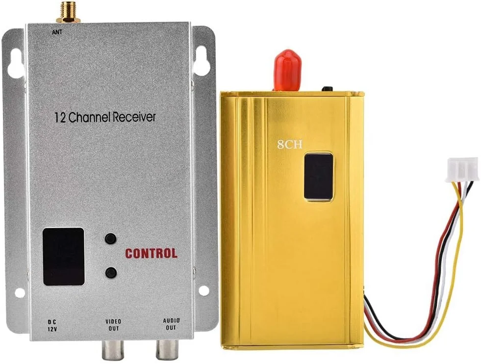 کیت فرستنده و گیرنده بی سیم صدا و تصویر برای نظارت مداربسته، ضبط ویدیویی مداربسته کیت فرستنده و گیرنده بی سیم صدا و تصویر برای نظارت مداربسته، ضبط ویدیویی مداربسته