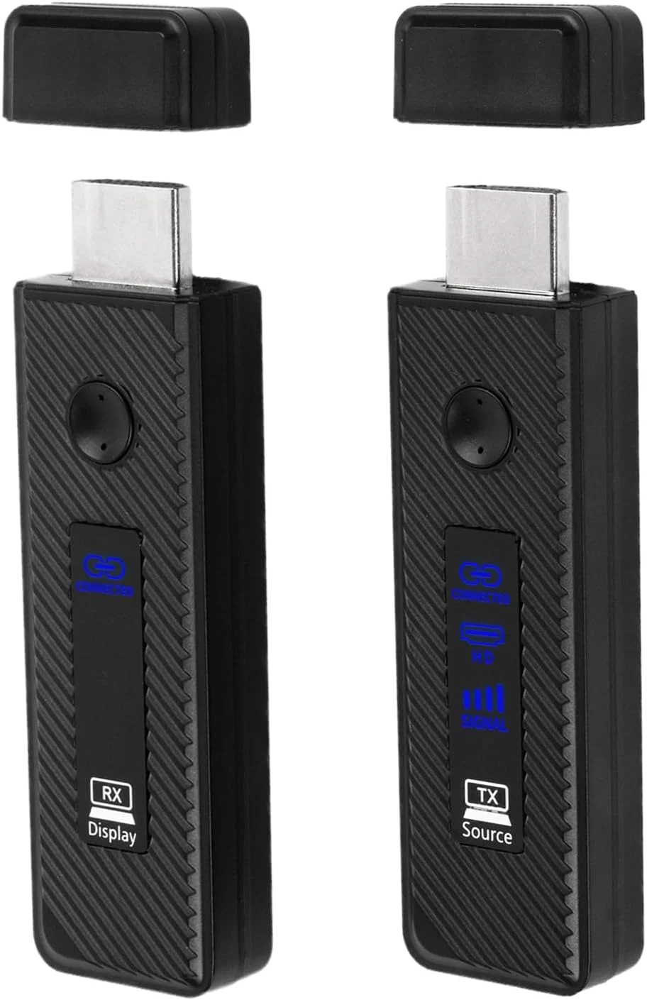 فرستنده و گیرنده ویدیو - فرستنده و گیرنده صوتی Plug & Play | پشتیبانی از نمایشگر پروژکتور، دستگاه پایدار و همه کاره برای لوازم الکترونیکی، لپ تاپ ها و مانیتورها فرستنده و گیرنده ویدیو - فرستنده و گیرنده صوتی Plug & Play | پشتیبانی از نمایشگر پروژکتور، دستگاه پایدار و همه کاره برای لوازم الکترونیکی، لپ تاپ ها و مانیتورها