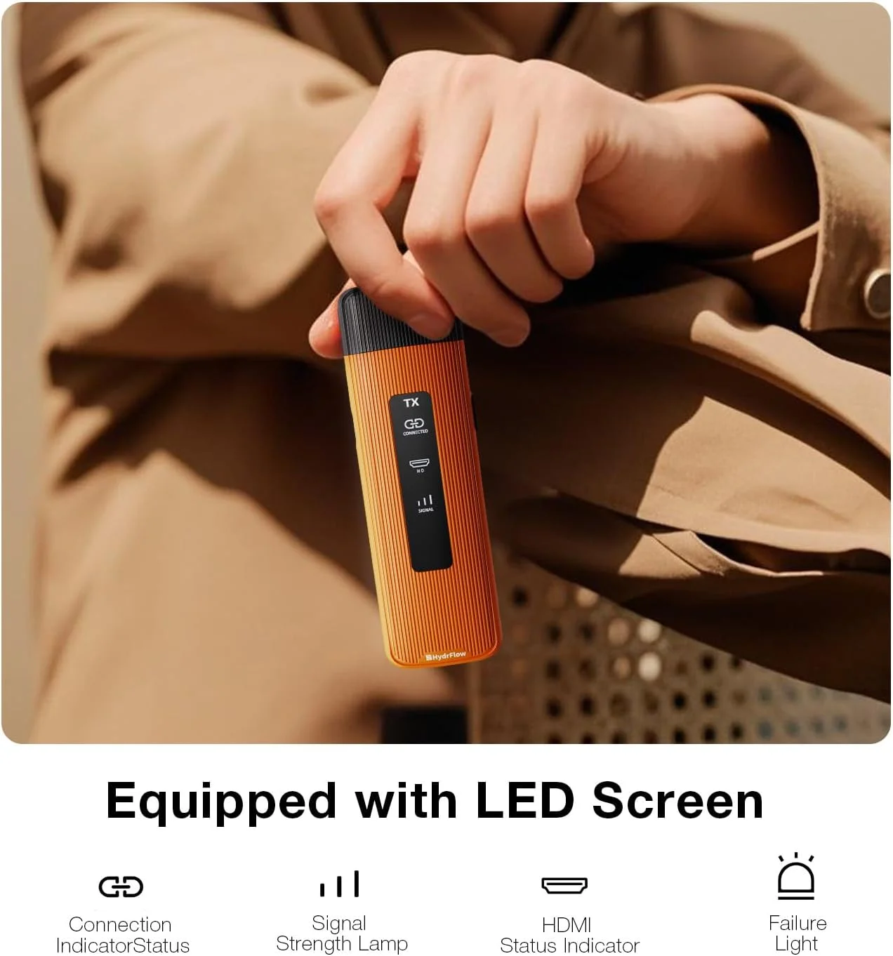 فرستنده و گیرنده HDMI بیسیم با قابلیت رمزگشایی 4K و خروجی 1080P، اتصال بیسیم HDMI 2.4G/5G، برد 50 متری، اتصال آسان، مناسب برای انتقال ویدیو و صدا از کامپیوتر/PS5/Mac/iPad/iPhone Pro Max به مانیتور فرستنده و گیرنده HDMI بیسیم با قابلیت رمزگشایی 4K و خروجی 1080P، اتصال بیسیم HDMI 2.4G/5G، برد 50 متری، اتصال آسان، مناسب برای انتقال ویدیو و صدا از کامپیوتر/PS5/Mac/iPad/iPhone Pro Max به مانیتور