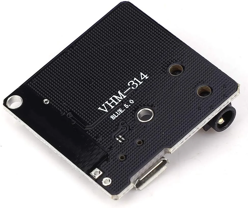 برد گیرنده صوتی بلوتوث 4.1 مدل VHM-314 MP3، مناسب برای DIY، برد تقویت کننده بلندگوی خودرو بدون افت کیفیت