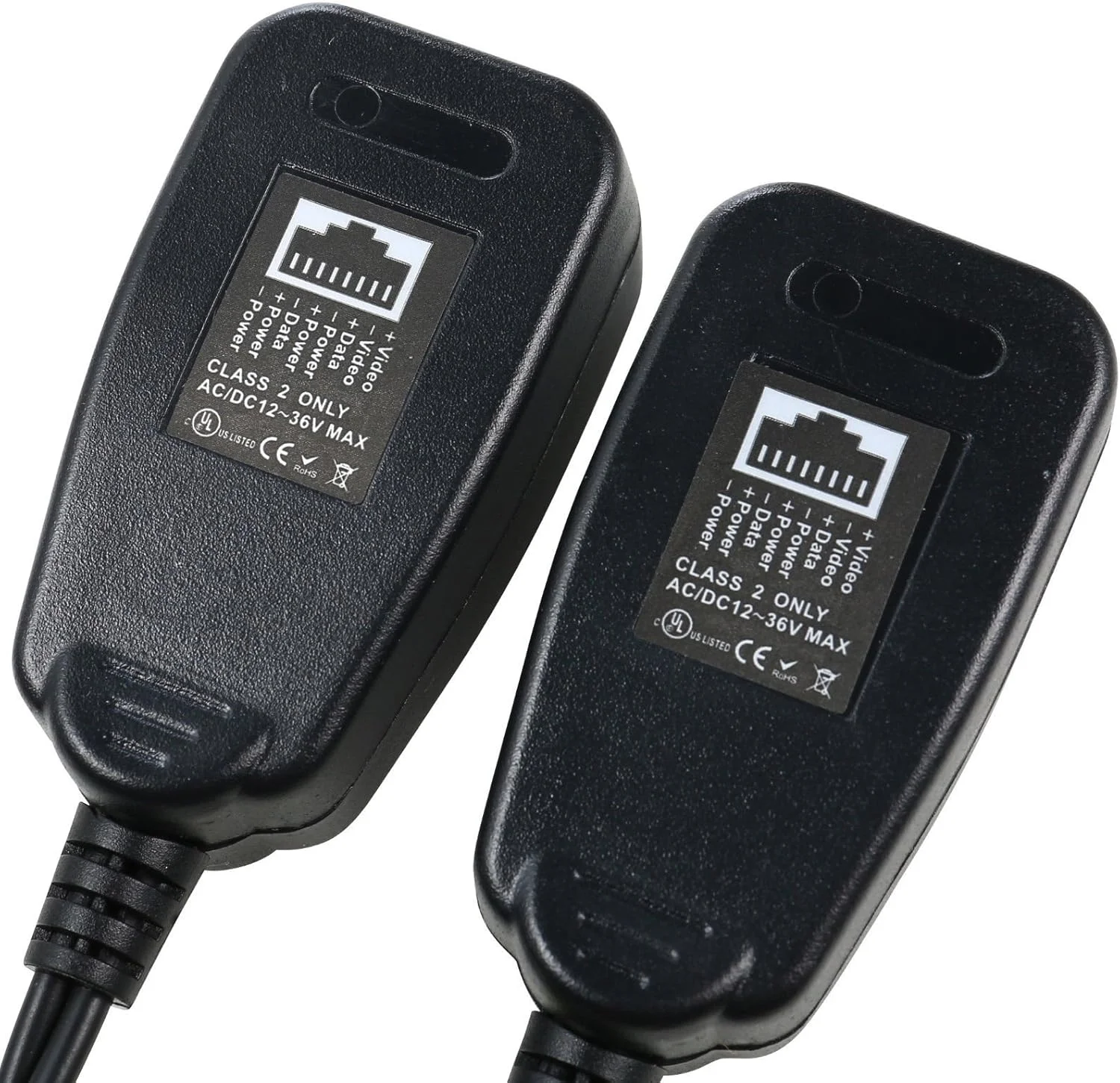 فرستنده و گیرنده غیرفعال ویدئو و برق BNC مدل UHPPOTE HD-CVI/TVI/AHD به کانکتور Cat5e 6 RJ45