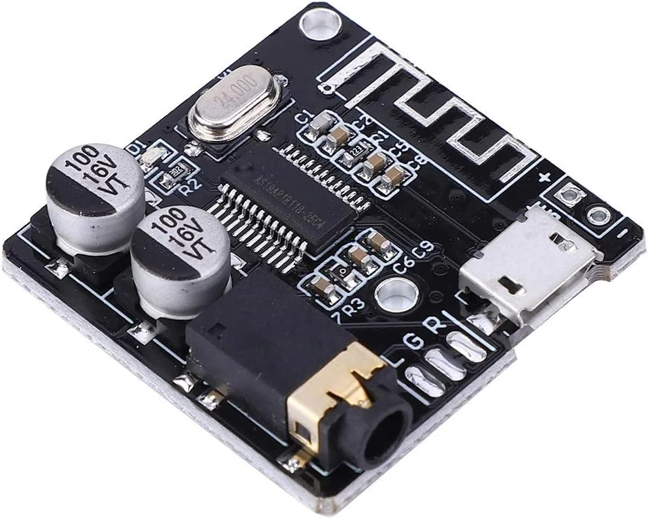 برد گیرنده صوتی بلوتوث 4.1 مدل VHM-314 MP3، مناسب برای DIY، برد تقویت کننده بلندگوی خودرو بدون افت کیفیت