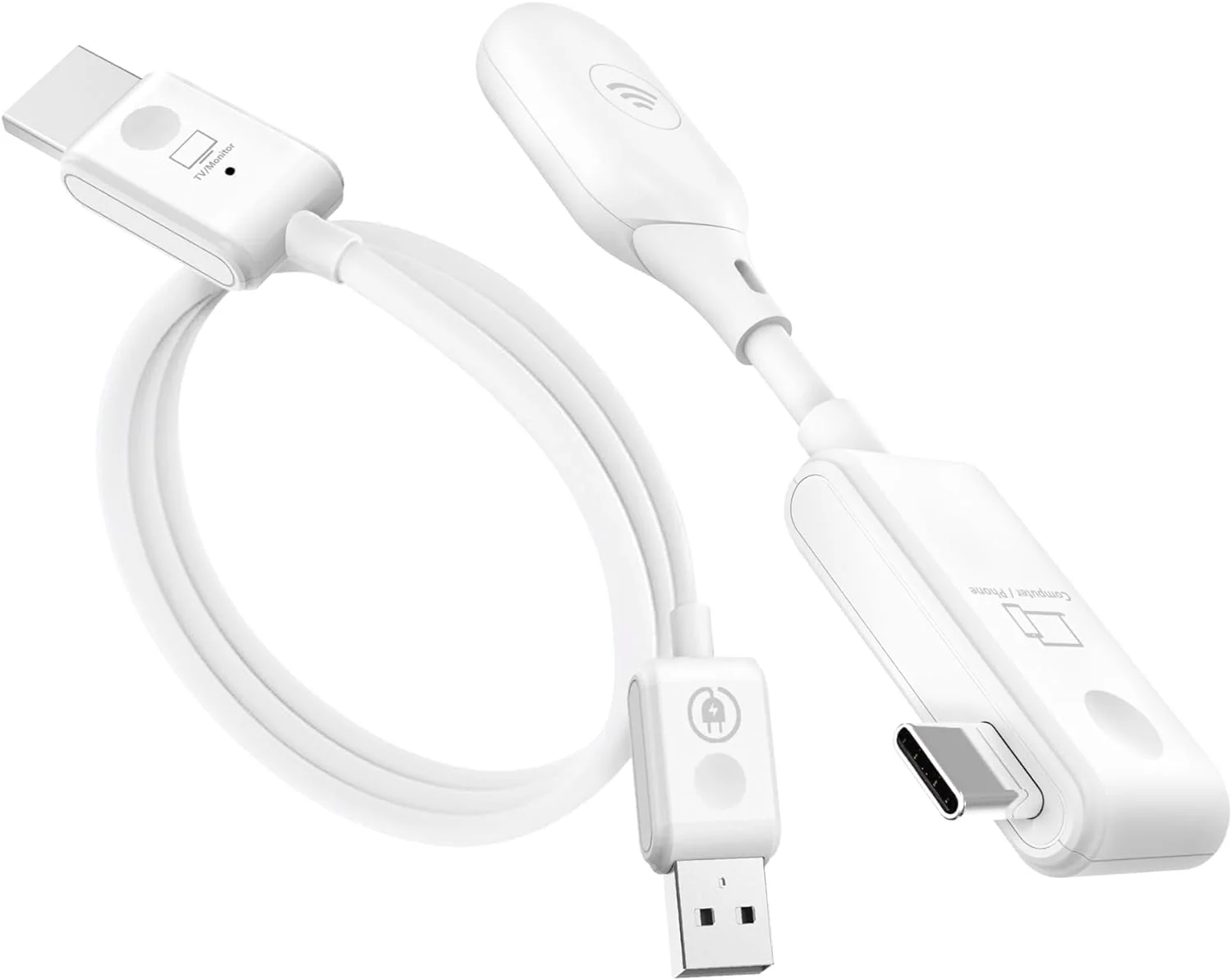 اکستندر HDMI بیسیم، فرستنده و گیرنده بیسیم HDMI با پشتیبانی از HD 1080p تا 50 متر، پخش ویدئو و صدا با فرکانس 2.4/5 گیگاهرتز به پروژکتور/مانیتور HDTV برای لپتاپ/دوربین/تلفن Type C اکستندر HDMI بیسیم، فرستنده و گیرنده بیسیم HDMI با پشتیبانی از HD 1080p تا 50 متر، پخش ویدئو و صدا با فرکانس 2.4/5 گیگاهرتز به پروژکتور/مانیتور HDTV برای لپتاپ/دوربین/تلفن Type C