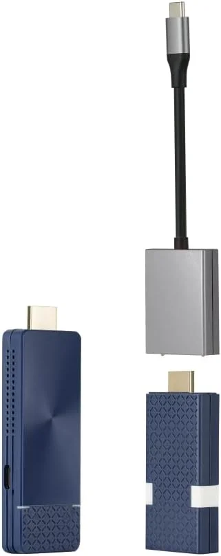 کیت فرستنده و گیرنده نمایشگر بی سیم GKCast با پشتیبانی از 4K، پورت های انتقال دوگانه USB-C و HDMI، تجهیزات ارائه بی سیم برای لپ تاپ، کامپیوتر، تلفن هوشمند، پروژکتور، تلویزیون های HD تا 50 متر (خاکستری) کیت فرستنده و گیرنده نمایشگر بی سیم GKCast با پشتیبانی از 4K، پورت های انتقال دوگانه USB-C و HDMI، تجهیزات ارائه بی سیم برای لپ تاپ، کامپیوتر، تلفن هوشمند، پروژکتور، تلویزیون های HD تا 50 متر (خاکستری)