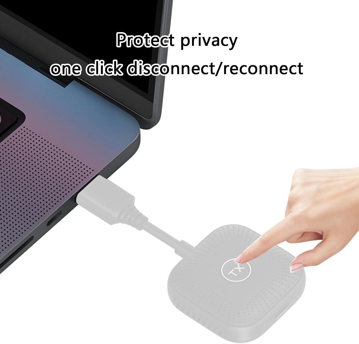 فرستنده و گیرنده 50 متری HDTV آداپتورهای نمایش ویدیو و صدا توسعه دهنده برای لپ تاپ PC Box به مانیتور نصب آسان آداپتور HDTV