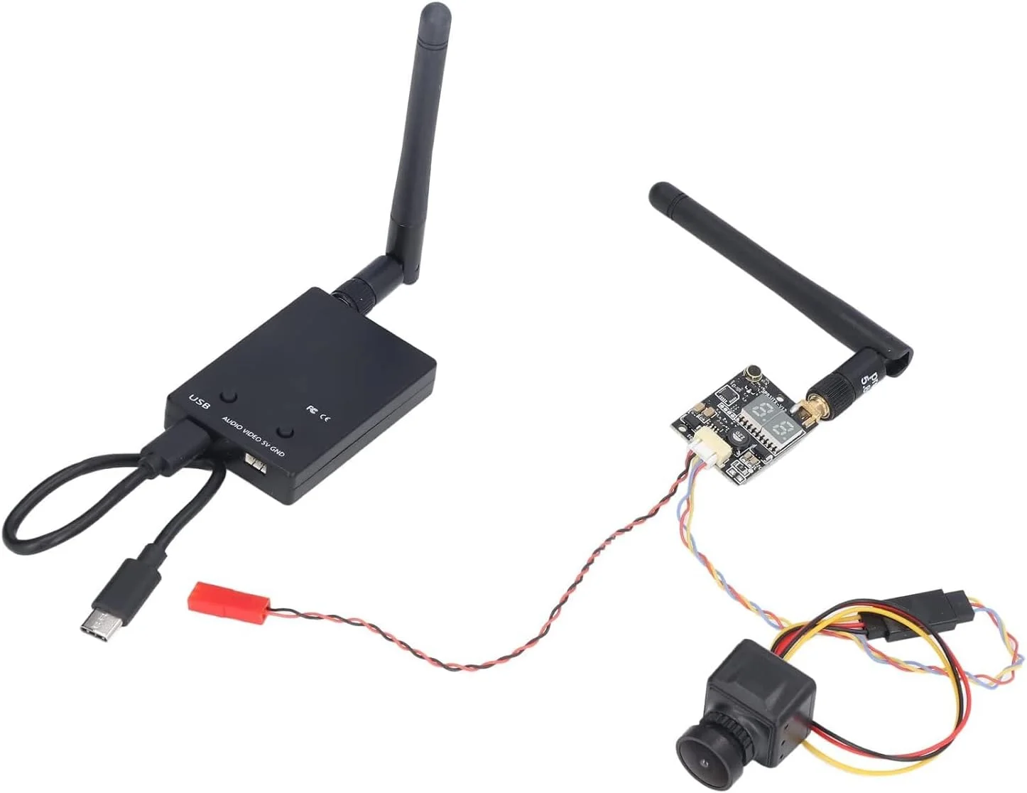 فرستنده و گیرنده تصویر RTYUTT، گیرنده های مینی FPV مدولاسیون FM DC7V-24V برای تجهیزات ویدئویی فرستنده و گیرنده تصویر RTYUTT، گیرنده های مینی FPV مدولاسیون FM DC7V-24V برای تجهیزات ویدئویی