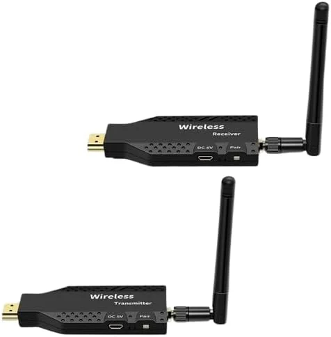 فرستنده و گیرنده بی سیم HDMI آتداراز با برد 50 متر، آداپتور توسعه دهنده HDMI بی سیم 1080P برای پخش ویدئو/صدا از لپ تاپ/کامپیوتر به تلویزیون/پروژکتور/مانیتور (توسعه دهنده 50 متری) فرستنده و گیرنده بی سیم HDMI آتداراز با برد 50 متر، آداپتور توسعه دهنده HDMI بی سیم 1080P برای پخش ویدئو/صدا از لپ تاپ/کامپیوتر به تلویزیون/پروژکتور/مانیتور (توسعه دهنده 50 متری)