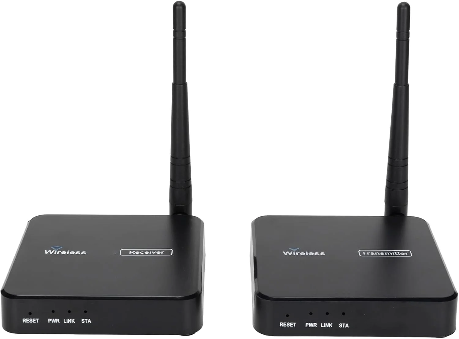 فرستنده و گیرنده HDMI بیسیم، برد بلند تا 100 متر، 1920x1080P@60Hz، پشتیبانی از رابط چند رسانهای HD 1.3، پهنای باند کل 6.75 گیگابیت بر ثانیه (UK) فرستنده و گیرنده HDMI بیسیم، برد بلند تا 100 متر، 1920x1080P@60Hz، پشتیبانی از رابط چند رسانهای HD 1.3، پهنای باند کل 6.75 گیگابیت بر ثانیه (UK)