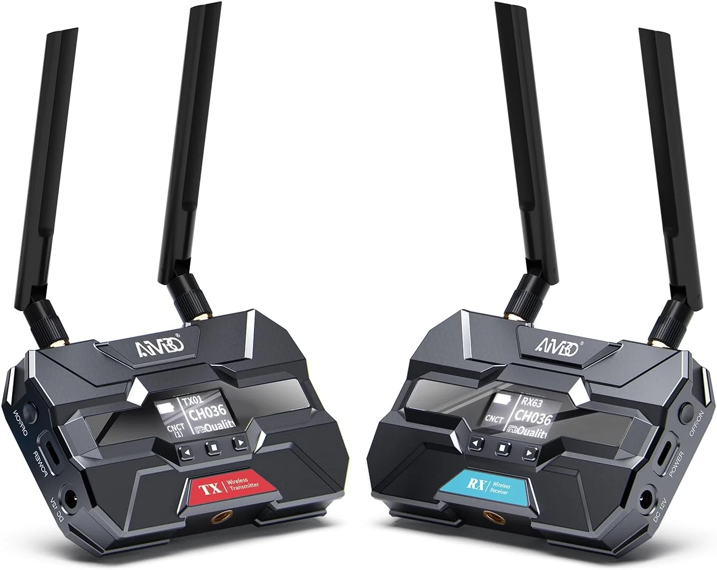 فرستنده و گیرنده HDMI بی سیم TIMBOOTECH نسخه Pro، 300 متر، تا 4 گیرنده، خروجی حلقوی، تاخیر 0.06 ثانیه، کانال خودکار، 1080P@60Hz، HDMI بی سیم 5.8G برای دوربین لپ تاپ STB به مانیتور تلویزیون فرستنده و گیرنده HDMI بی سیم TIMBOOTECH نسخه Pro، 300 متر، تا 4 گیرنده، خروجی حلقوی، تاخیر 0.06 ثانیه، کانال خودکار، 1080P@60Hz، HDMI بی سیم 5.8G برای دوربین لپ تاپ STB به مانیتور تلویزیون