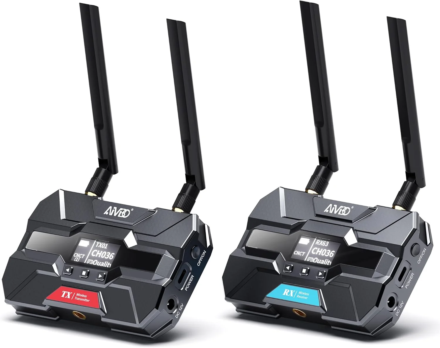 فرستنده و گیرنده ویدیویی HDMI بی سیم TIMBOOTECH Pro - تا 6 گیرنده، 400 متر، پشتیبانی از خروجی HDMI/صفحه نمایش OLED/کانال هوشمند، برای عکاسی، لپ تاپ، مانیتور، پروژکتور، فیلم ها، تلویزیون فرستنده و گیرنده ویدیویی HDMI بی سیم TIMBOOTECH Pro - تا 6 گیرنده، 400 متر، پشتیبانی از خروجی HDMI/صفحه نمایش OLED/کانال هوشمند، برای عکاسی، لپ تاپ، مانیتور، پروژکتور، فیلم ها، تلویزیون