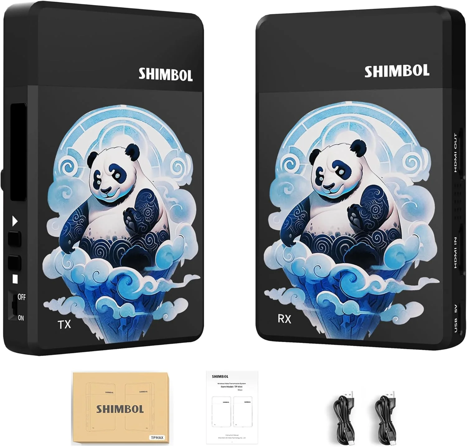 سیستم انتقال ویدئو بیسیم شیمبول TP Max فرستنده و گیرنده تصویر 5 گیگاهرتز 350 متری 1080P HD تاخیر 0.07 ثانیه پورتهای HDMI دوگانه بدنه آلیاژ آلومینیوم سیستم انتقال ویدئو بیسیم شیمبول TP Max فرستنده و گیرنده تصویر 5 گیگاهرتز 350 متری 1080P HD تاخیر 0.07 ثانیه پورتهای HDMI دوگانه بدنه آلیاژ آلومینیوم