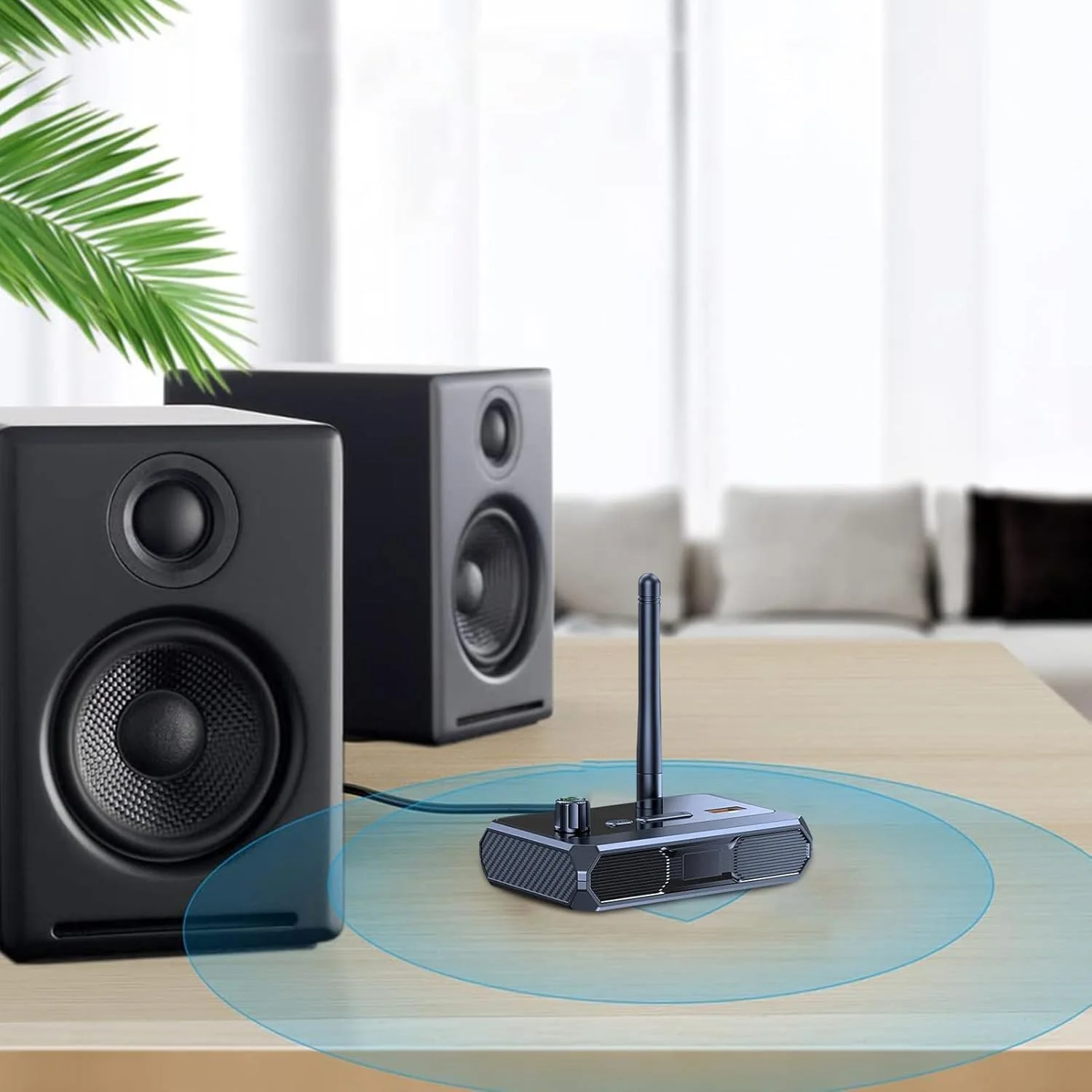 گیرنده استریو - گیرنده فرستنده صوتی - فرستنده قابل حمل، مبدل با تاخیر کم برای بلندگوهای تلویزیون کامپیوتر هدفون ارتقاء استریو قدیمی گیرنده استریو - گیرنده فرستنده صوتی - فرستنده قابل حمل، مبدل با تاخیر کم برای بلندگوهای تلویزیون کامپیوتر هدفون ارتقاء استریو قدیمی