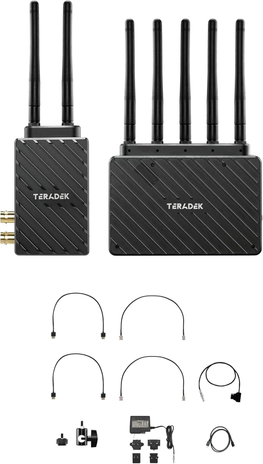 کیت فرستنده و گیرنده بیسیم Teradek Bolt 6 LT 750، سیستم انتقال ویدئو با تاخیر صفر و ویدئو HD 10 بیتی، 3G-SDI/HDMI، تا 4Kp30 / 1080p60، برد 750FT کیت فرستنده و گیرنده بیسیم Teradek Bolt 6 LT 750، سیستم انتقال ویدئو با تاخیر صفر و ویدئو HD 10 بیتی، 3G-SDI/HDMI، تا 4Kp30 / 1080p60، برد 750FT