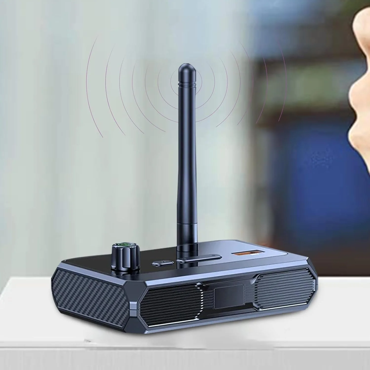 گیرنده استریو - گیرنده فرستنده صوتی - فرستنده قابل حمل، مبدل با تاخیر کم برای بلندگوهای تلویزیون کامپیوتر هدفون ارتقاء استریو قدیمی گیرنده استریو - گیرنده فرستنده صوتی - فرستنده قابل حمل، مبدل با تاخیر کم برای بلندگوهای تلویزیون کامپیوتر هدفون ارتقاء استریو قدیمی