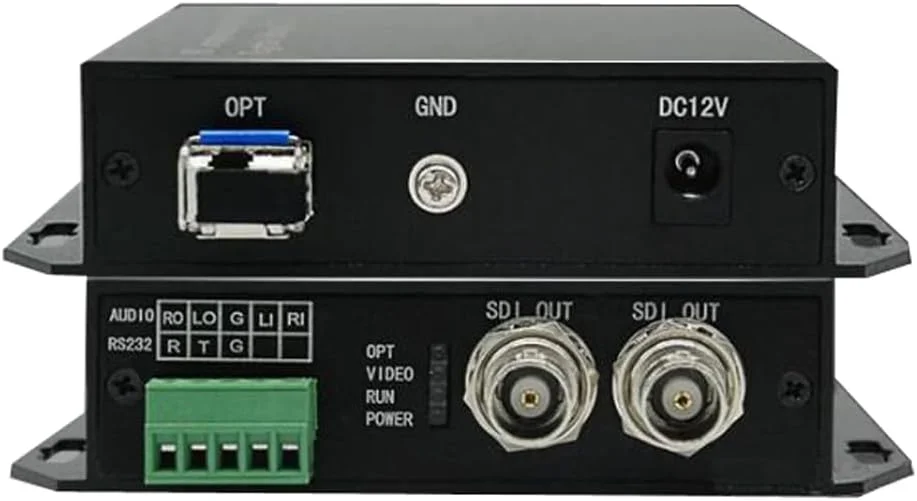 فرستنده و گیرنده ویدئویی 3G SDI از طریق فیبر نوری، توسعه دهنده SD/HD SDI 200m 500m به LC، گیرنده مبدل فیبر تک حالته تا 10 کیلومتر فرستنده و گیرنده ویدئویی 3G SDI از طریق فیبر نوری، توسعه دهنده SD/HD SDI 200m 500m به LC، گیرنده مبدل فیبر تک حالته تا 10 کیلومتر