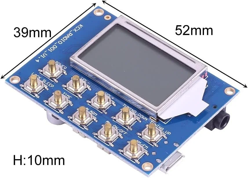 ماژول گیرنده رادیویی، DC 3.7V فرستنده و گیرنده بی سیم برد گیرنده استریو دو کاناله ماژول گیرنده رادیویی، DC 3.7V فرستنده و گیرنده بی سیم برد گیرنده استریو دو کاناله