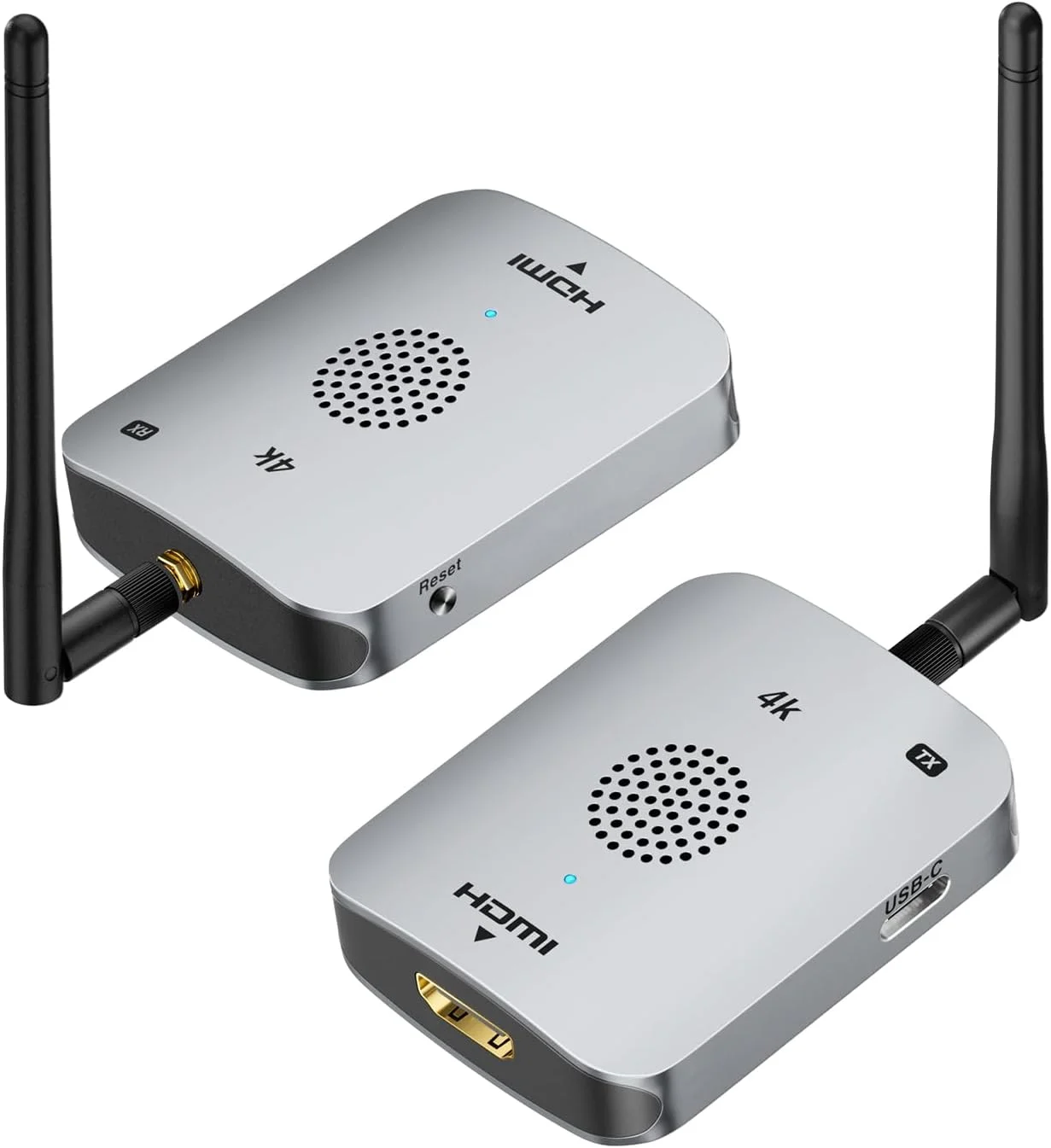 فرستنده و گیرنده HDMI بی سیم، کیت توسعه دهنده HDMI بی سیم قابل حمل 2.4G/5G با قابلیت اتصال آسان، خروجی 4K@30Hz 1080P برای پخش ویدیو و صدا به مانیتور از لپ تاپ، کامپیوتر، جعبه تلویزیون و پروژکتور فرستنده و گیرنده HDMI بی سیم، کیت توسعه دهنده HDMI بی سیم قابل حمل 2.4G/5G با قابلیت اتصال آسان، خروجی 4K@30Hz 1080P برای پخش ویدیو و صدا به مانیتور از لپ تاپ، کامپیوتر، جعبه تلویزیون و پروژکتور