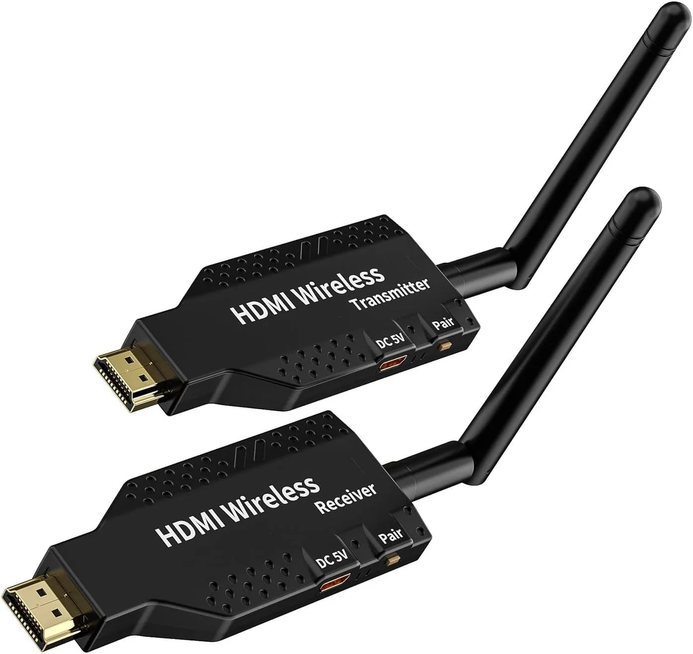 فرستنده و گیرنده HDMI بی سیم MICROWARE، برد 50 متری، اتصال آسان، پشتیبانی از پخش 1080P صدا و تصویر 2.4/5 گیگاهرتز از لپ تاپ، کامپیوتر، تی وی باکس، دوربین به تلویزیون/پروژکتور. فرستنده و گیرنده HDMI بی سیم MICROWARE، برد 50 متری، اتصال آسان، پشتیبانی از پخش 1080P صدا و تصویر 2.4/5 گیگاهرتز از لپ تاپ، کامپیوتر، تی وی باکس، دوربین به تلویزیون/پروژکتور.