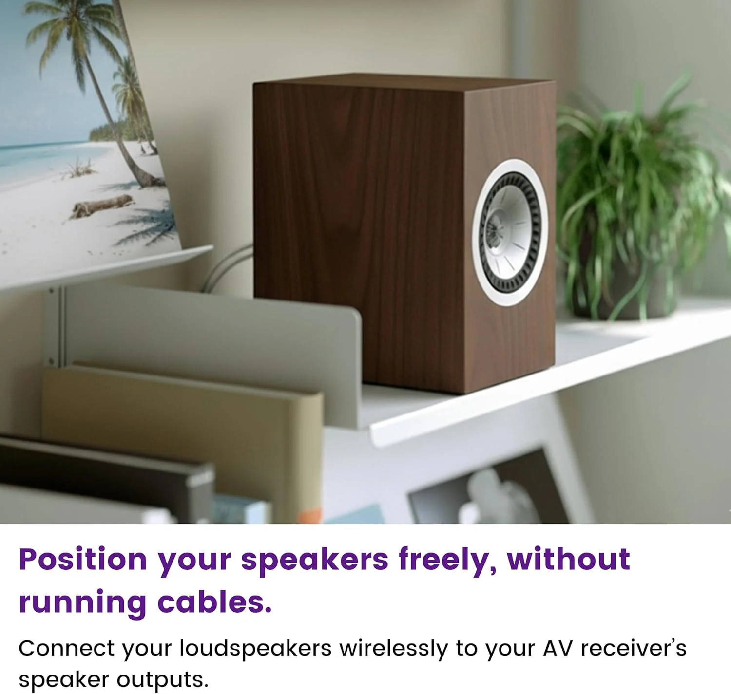 فرستنده صوتی Marmitek برای بلندگوها - Marmitek Speaker Anywhere 750 - فرستنده صوتی بی سیم - اتصال بلندگوی بی سیم - اتصال دو بلندگوی HiFi - 1 فرستنده / 2 گیرنده (50 وات)