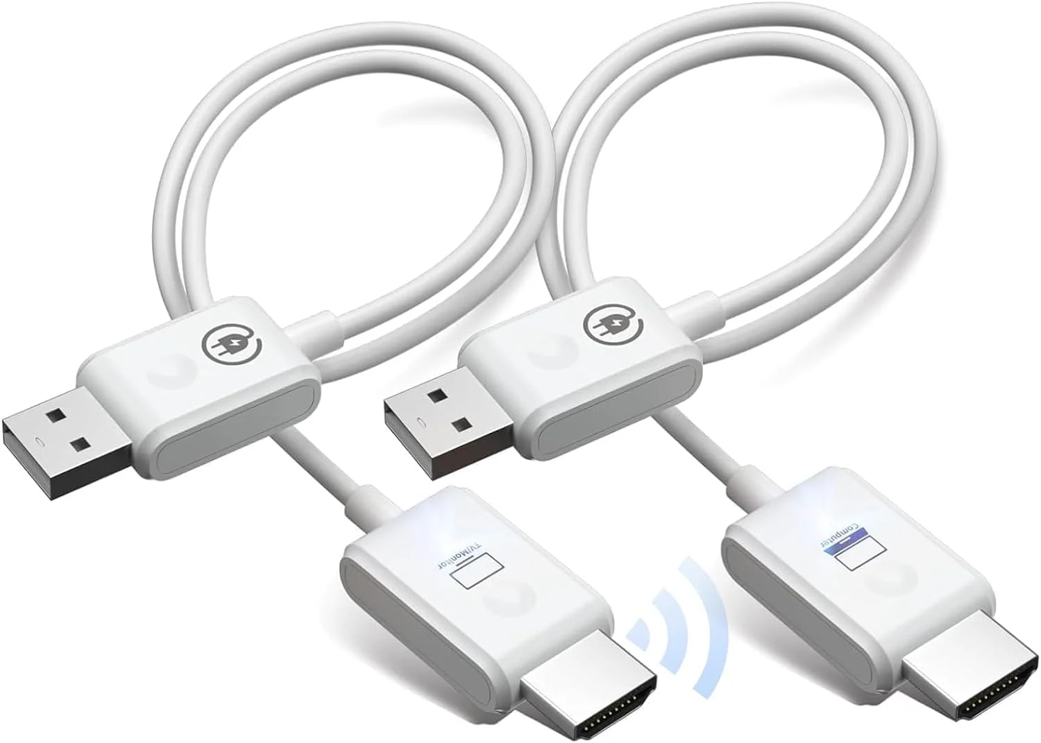 فرستنده و گیرنده HDMI بی سیم MICROWARE، کیت کابل توسعه دهنده HDMI قابل حمل، آداپتور نمایشگر فرستنده HDMI 50 متری با پشتیبانی از 2.4/5 گیگاهرتز برای پخش ویدئو/صوتی از لپ تاپ/رایانه شخصی به تلویزیون/پروژکتور/مانیتور فرستنده و گیرنده HDMI بی سیم MICROWARE، کیت کابل توسعه دهنده HDMI قابل حمل، آداپتور نمایشگر فرستنده HDMI 50 متری با پشتیبانی از 2.4/5 گیگاهرتز برای پخش ویدئو/صوتی از لپ تاپ/رایانه شخصی به تلویزیون/پروژکتور/مانیتور