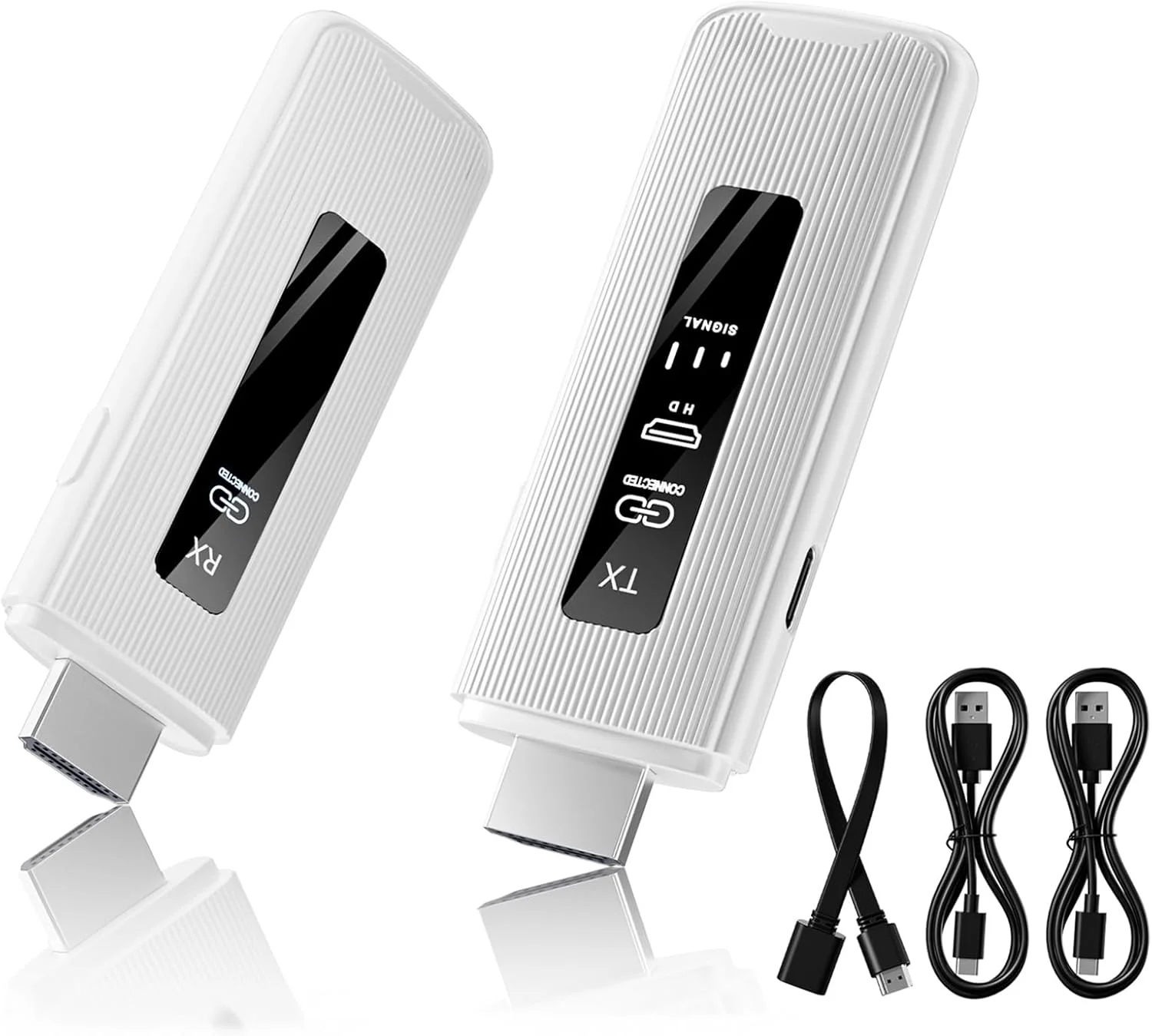 فرستنده و گیرنده HDMI بی سیم ICZI، انتقال بی سیم بدون کابل، دو باند 2.4/5 گیگاهرتز، 50 متر با LED برای پخش ویدئو، فایل صوتی از لپ تاپ، کامپیوتر به تلویزیون HD، پروژکتور فرستنده و گیرنده HDMI بی سیم ICZI، انتقال بی سیم بدون کابل، دو باند 2.4/5 گیگاهرتز، 50 متر با LED برای پخش ویدئو، فایل صوتی از لپ تاپ، کامپیوتر به تلویزیون HD، پروژکتور