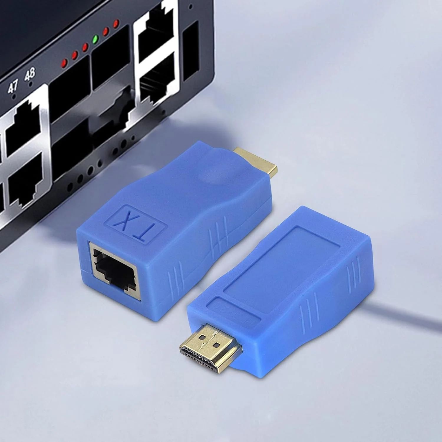 آداپتورهای HDTV - توسعه دهنده ویدیویی HD - گیرنده با برد 30 متری برای کامپیوتر شخصی، لپ تاپ، اتاق جلسات، معلم، جوانان، مردان، زنان آداپتورهای HDTV - توسعه دهنده ویدیویی HD - گیرنده با برد 30 متری برای کامپیوتر شخصی، لپ تاپ، اتاق جلسات، معلم، جوانان، مردان، زنان