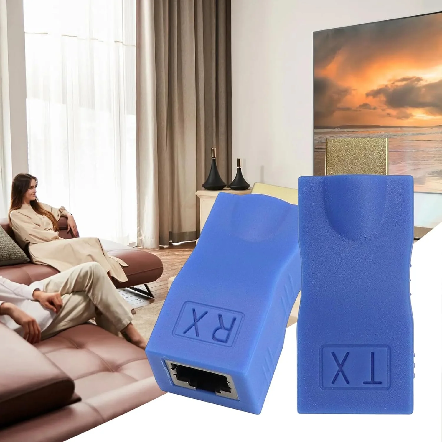 آداپتورهای HDTV - توسعه دهنده ویدیویی HD - گیرنده با برد 30 متری برای کامپیوتر شخصی، لپ تاپ، اتاق جلسات، معلم، جوانان، مردان، زنان آداپتورهای HDTV - توسعه دهنده ویدیویی HD - گیرنده با برد 30 متری برای کامپیوتر شخصی، لپ تاپ، اتاق جلسات، معلم، جوانان، مردان، زنان