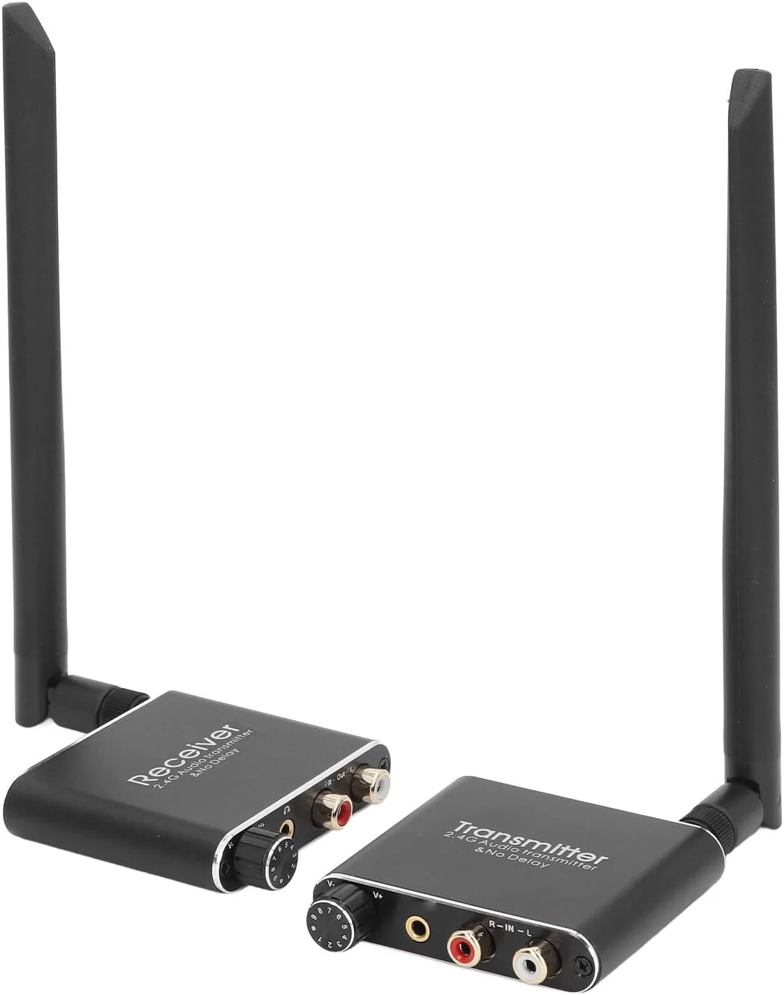 فرستنده صوتی بی سیم 2.4G Gugxiom، برد بلند، صدای HD، و 3.5 میلی متری، برای ویدیوی خانگی، آموزش، پخش مربع () فرستنده صوتی بی سیم 2.4G Gugxiom، برد بلند، صدای HD، و 3.5 میلی متری، برای ویدیوی خانگی، آموزش، پخش مربع ()