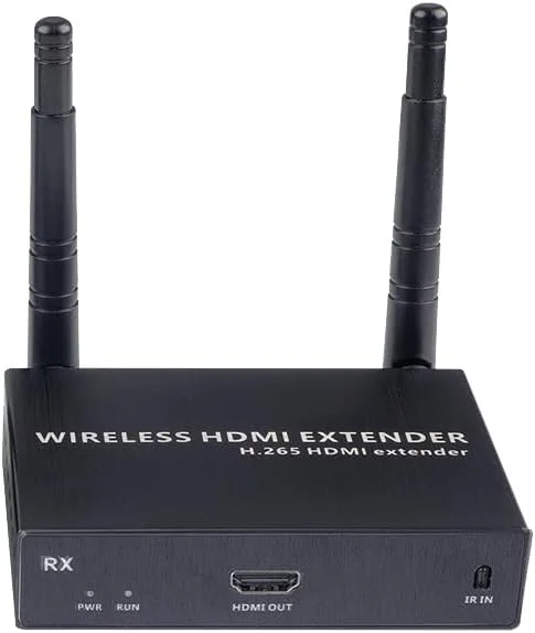 گیرنده اکستندر HDMI بیسیم EXVIST 100M 1080P 60FPS، تا 100 متر، پشتیبانی از IR، مناسب برای انتقال ویدئو از لپتاپ، کامپیوتر، یوتیوب، ایکسباکس وان، PS4 به HDTV یا پروژکتور گیرنده اکستندر HDMI بیسیم EXVIST 100M 1080P 60FPS، تا 100 متر، پشتیبانی از IR، مناسب برای انتقال ویدئو از لپتاپ، کامپیوتر، یوتیوب، ایکسباکس وان، PS4 به HDTV یا پروژکتور