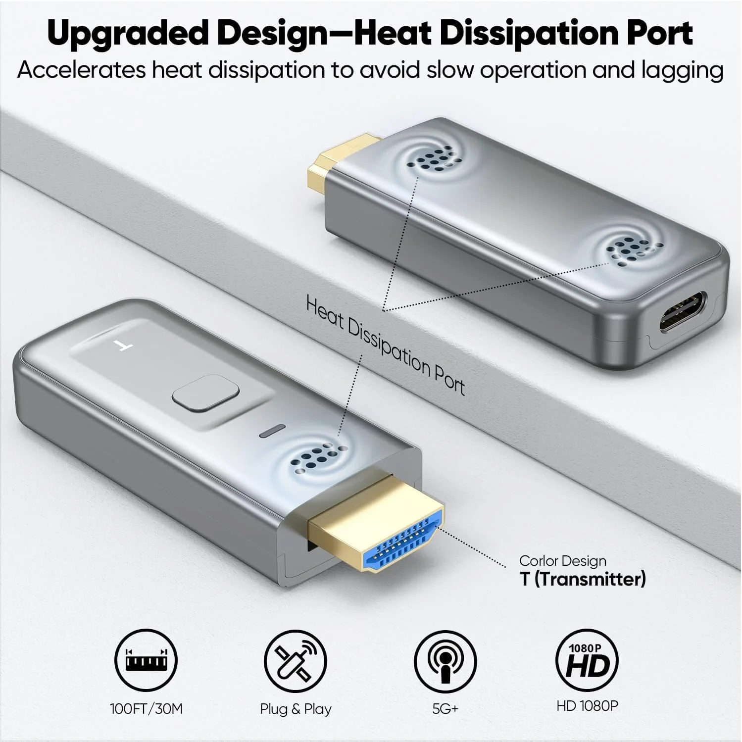 فرستنده و گیرنده HDMI بیسیم DoroJepi، کیت توسعه دهنده فرستنده بیسیم HDMI با قابلیت رمزگشایی 4K و خروجی 1080P، اتصال 2.4G/5G، پشتیبانی از پخش ویدئو و صدا برای لپتاپ/HDTV/مانیتور/کامپیوتر/پروژکتور فرستنده و گیرنده HDMI بیسیم DoroJepi، کیت توسعه دهنده فرستنده بیسیم HDMI با قابلیت رمزگشایی 4K و خروجی 1080P، اتصال 2.4G/5G، پشتیبانی از پخش ویدئو و صدا برای لپتاپ/HDTV/مانیتور/کامپیوتر/پروژکتور