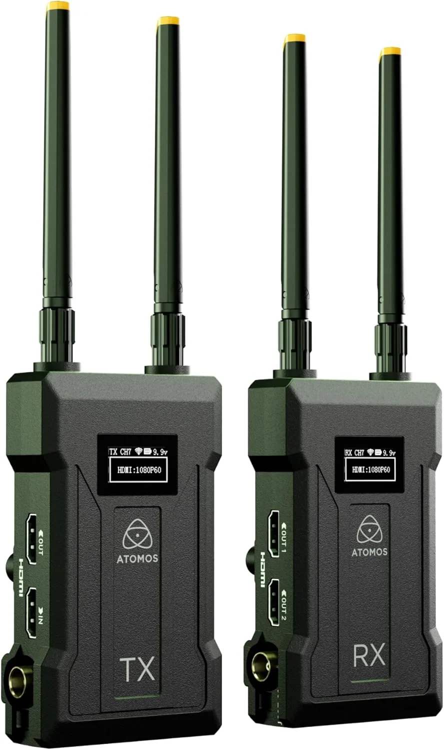 ست فرستنده و گیرنده وایرلس ویدئو Atomos TX 4K/HD ست فرستنده و گیرنده وایرلس ویدئو Atomos TX 4K/HD