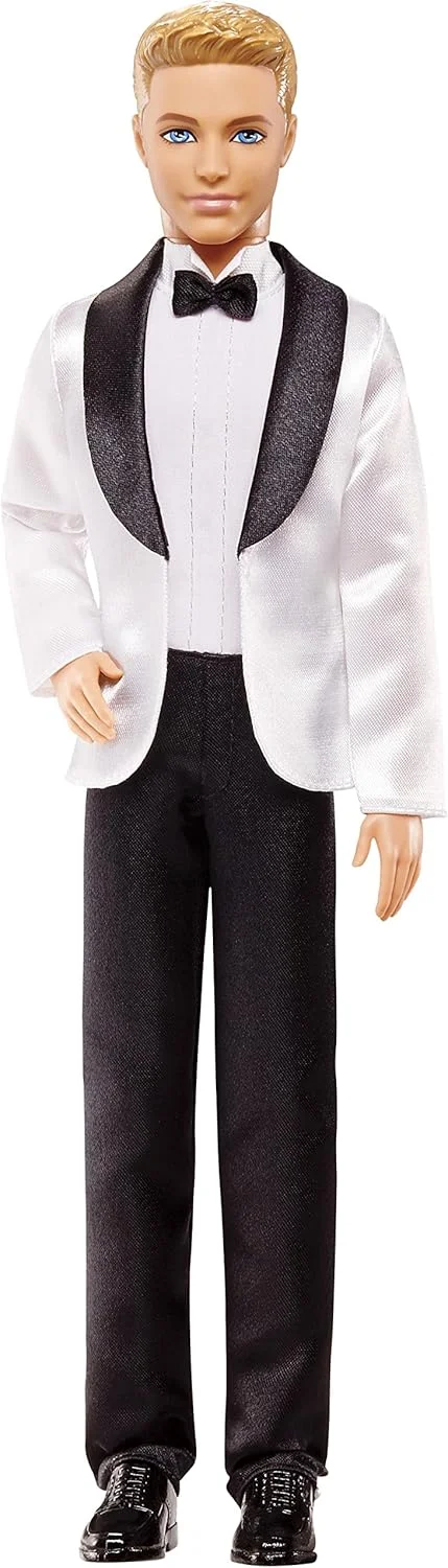 ست عروسی باربی با عروسک های عروس و داماد، استیسی، چلسی و لوازم جانبی (Mattel DRJ88)، رنگ/مدل متنوع