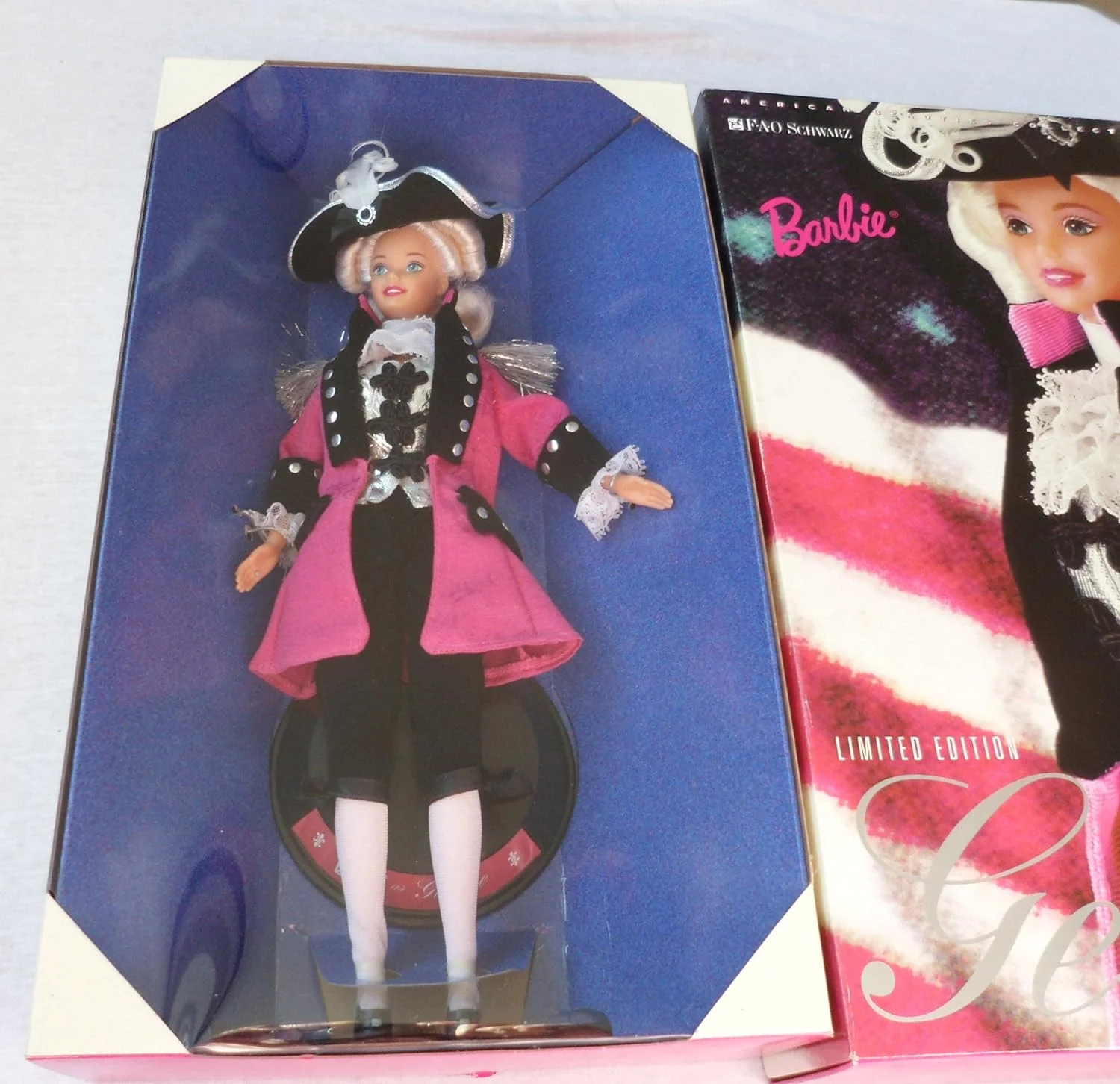 باربی جورج واشنگتن، نسخه محدود FAO Schwarz، سال 1996