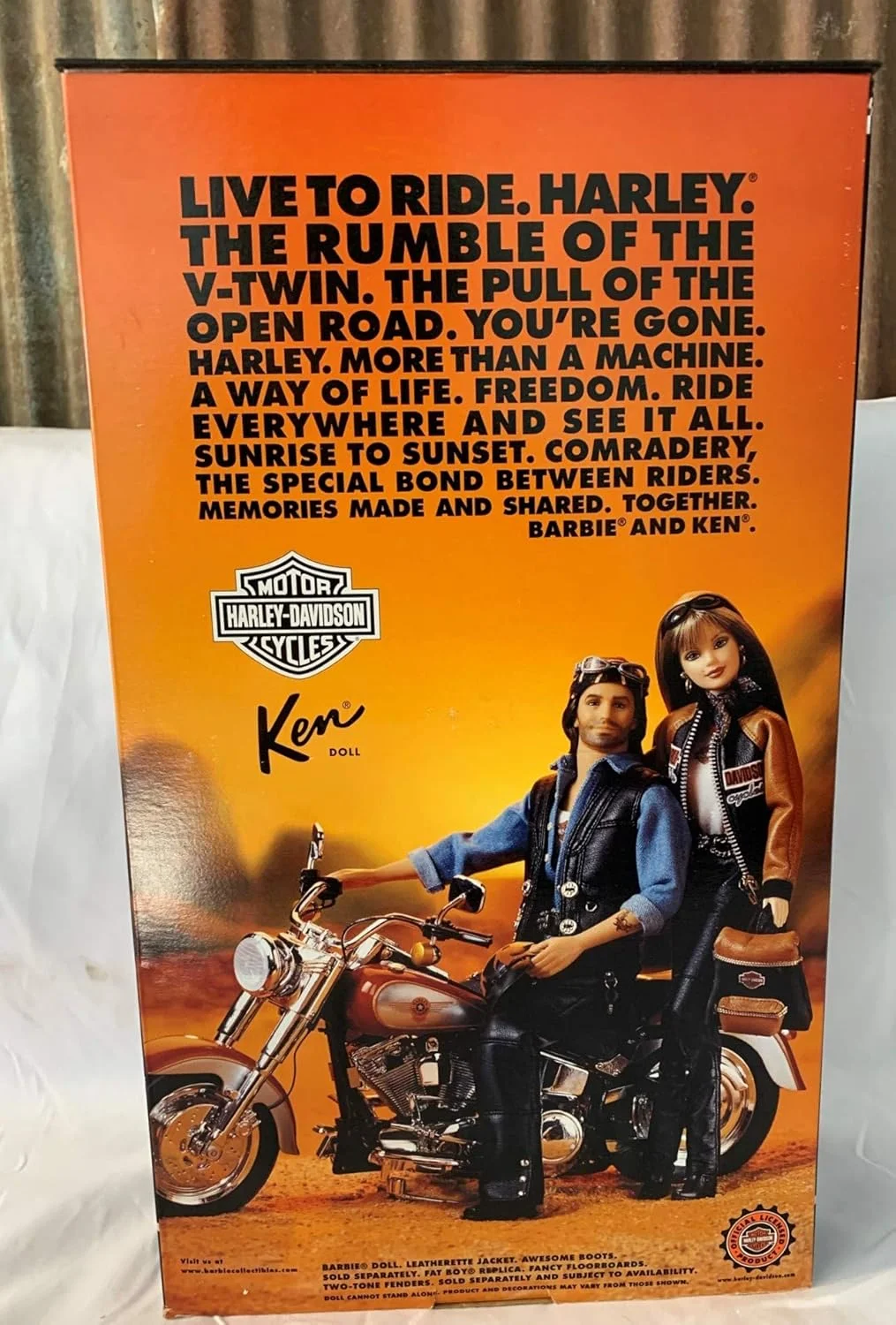 عروسک کلکسیونی کِن هارلی دیویدسون شماره 2