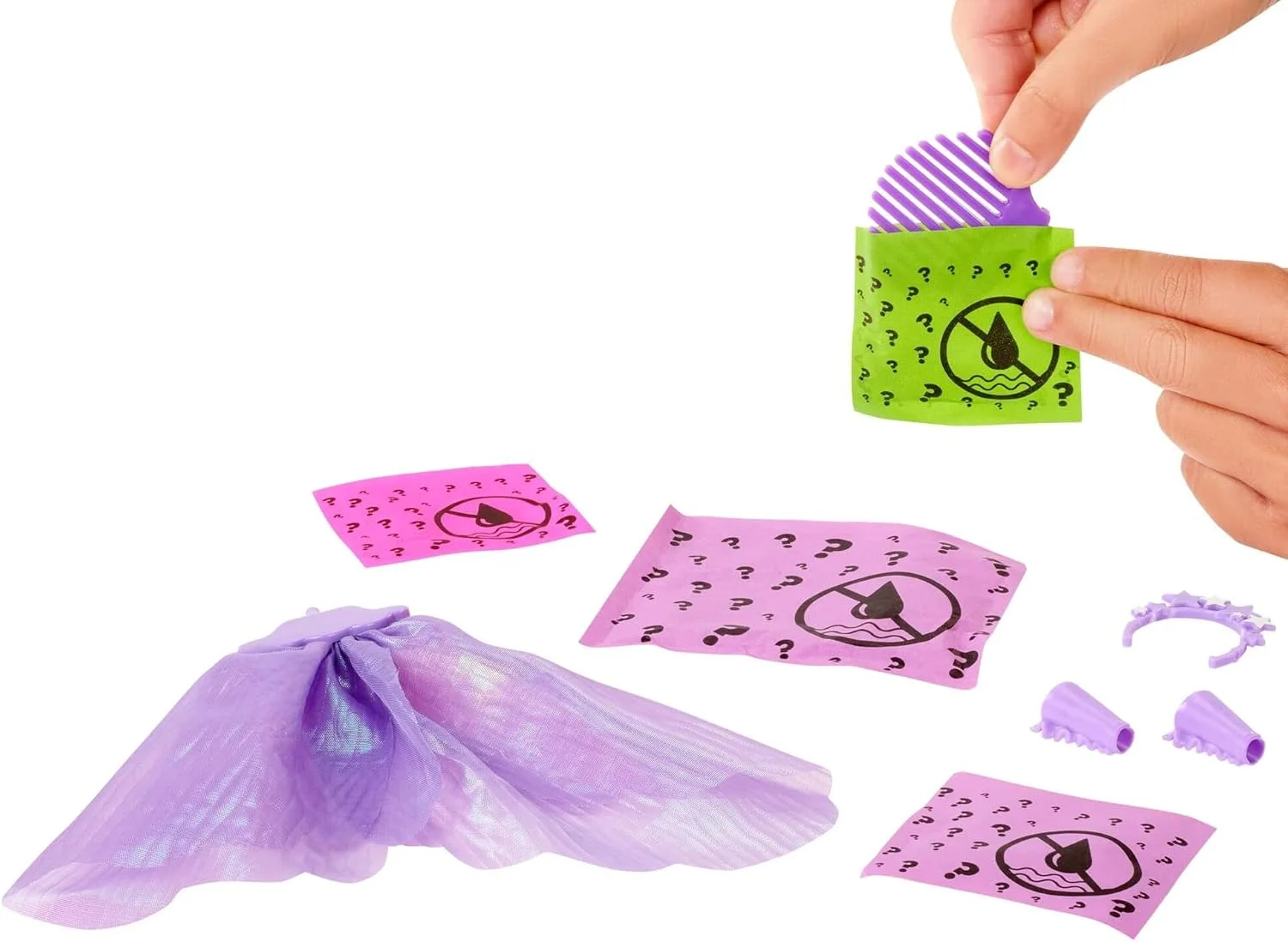 عروسک سورپرایزی باربی مدل پری دریایی عروسک سورپرایزی باربی مدل پری دریایی