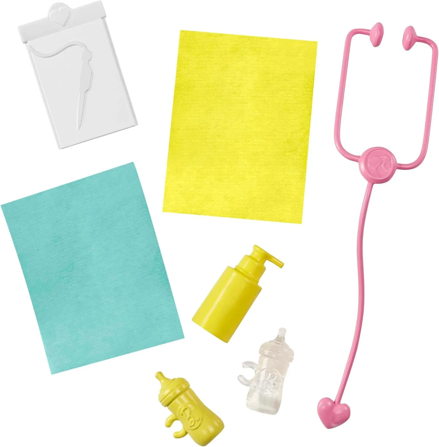 مجموعه بازی دکتر کودک باربی با عروسک مو بلوند، 2 عروسک نوزاد، قطعات اسباب بازی مجموعه بازی دکتر کودک باربی با عروسک مو بلوند، 2 عروسک نوزاد، قطعات اسباب بازی