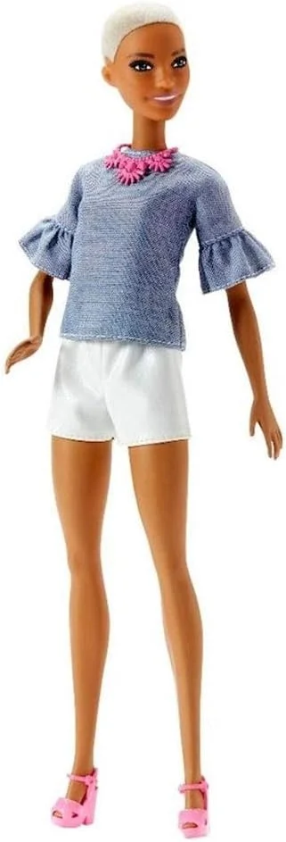 عروسک باربی شیک با لباس جین