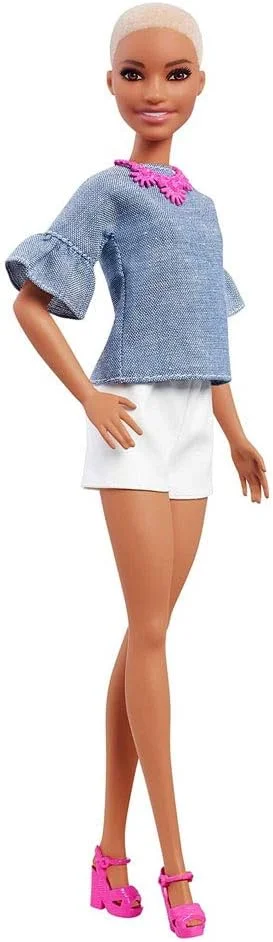 عروسک باربی شیک با لباس جین