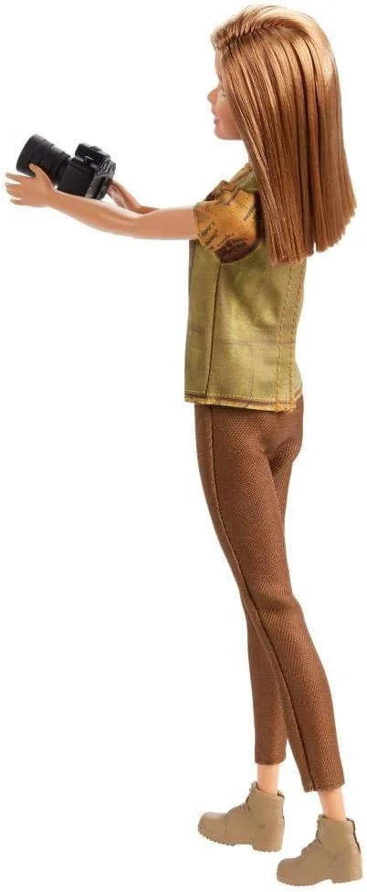 عروسک باربی من می توانم باشم - نشنال جئوگرافیک، سبز، GDM46 عروسک باربی من می توانم باشم - نشنال جئوگرافیک، سبز، GDM46