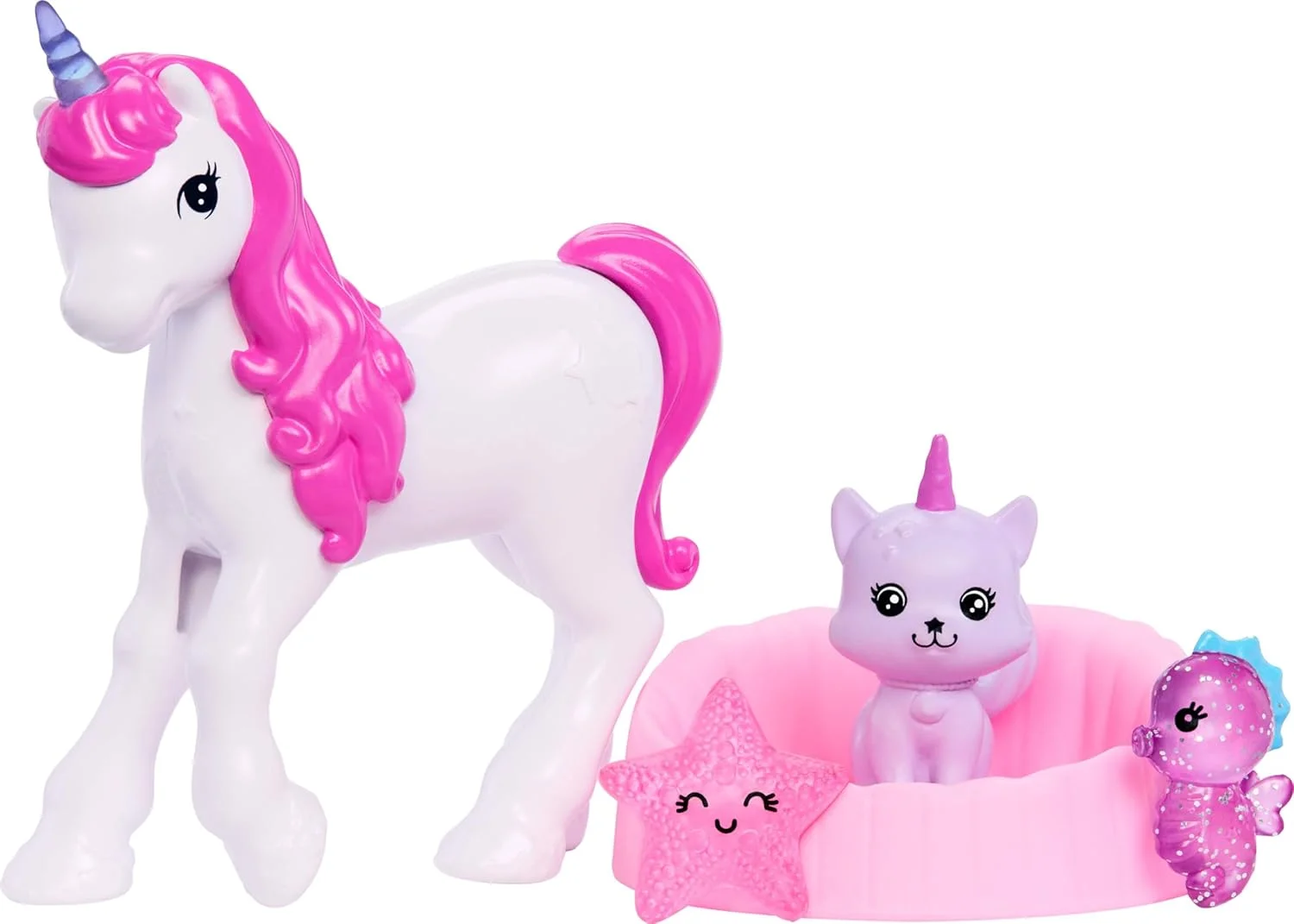 تقویم ظهور باربی با عروسک و 24 اسباب بازی سورپرایزی شامل تکشاخ و حیوانات خانگی، عروسک فشن را به پری دریایی، پری و موارد دیگر تبدیل کنید، JFL66 تقویم ظهور باربی با عروسک و 24 اسباب بازی سورپرایزی شامل تکشاخ و حیوانات خانگی، عروسک فشن را به پری دریایی، پری و موارد دیگر تبدیل کنید، JFL66