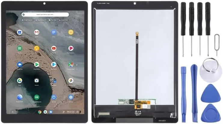 صفحه نمایش LCD جایگزین گوشی موبایل به همراه تاچ و فریم کامل برای تبلت ایسوس Chromebook مدل CT100 CT100P CT100PA