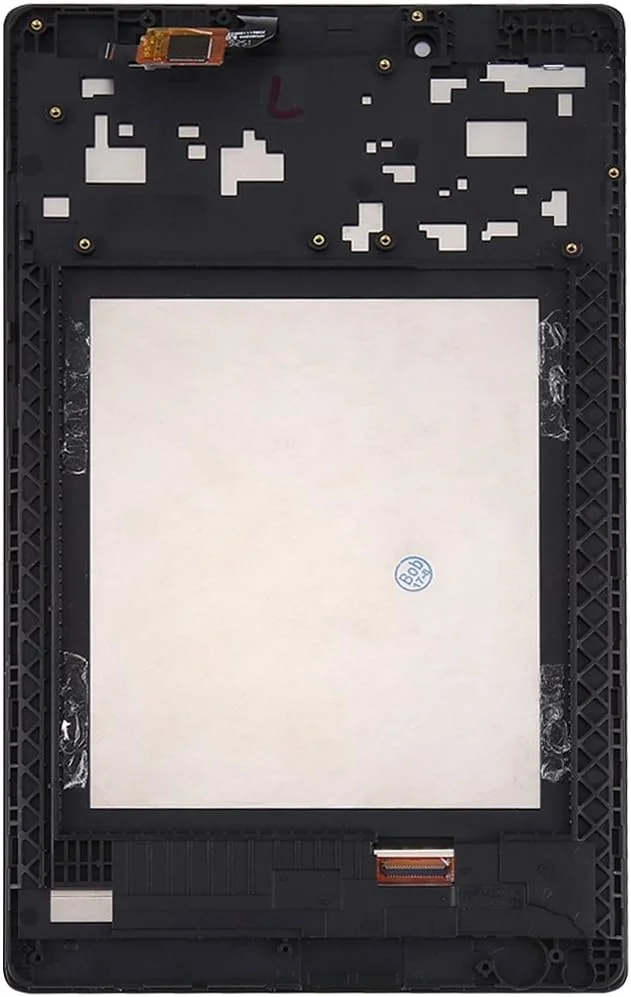 قطعات تعمیر تلفن همراه صفحه نمایش LCD OEM برای تبلت Lenovo A8-50 با مجموعه کامل دیجیتایزر با قاب (مشکی)