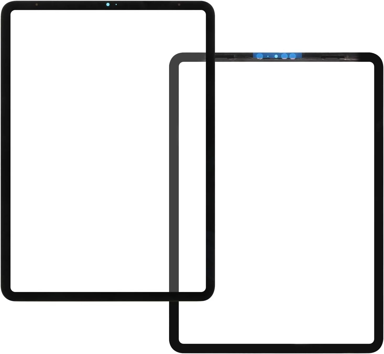 تعویض شیشه جلویی آیپد پرو 11 اینچ (نسل اول 2018/نسل دوم 2020) مدل های A1980 A1934 A2013 A2068 A2230 به همراه ابزار تعمیر (بدون LCD و تاچ اسکرین)