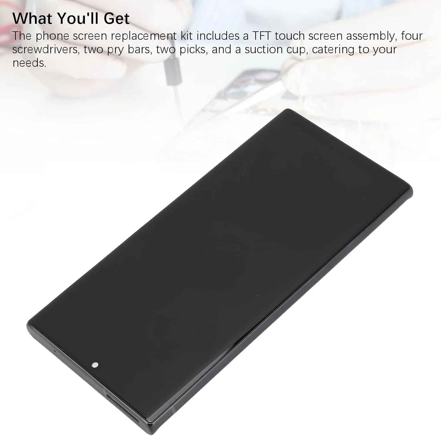 صفحه نمایش لمسی دیجیتایزر تلفن همراه، مجموعه صفحه لمسی تلفن همراه TFT برای تعویض